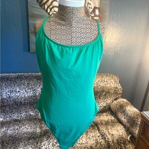 Anne Cole Green One-Piece Swimsuit